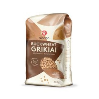 Buckwheat groats, BIORINA, 800 g